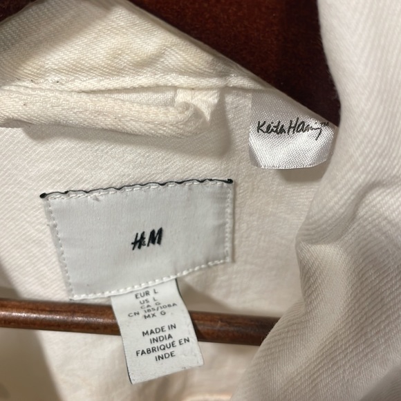 Keith Haring x H&M White Jean Jacket - Picture 2 of 7